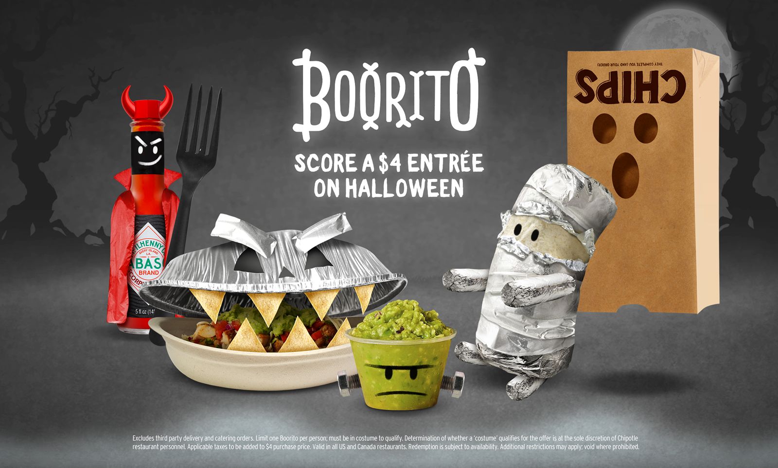 Boorito's Back! Chipotle Brings Back Annual Halloween Celebration, Launches Costume Contest For A Chance To Win A Year Of Free Burritos