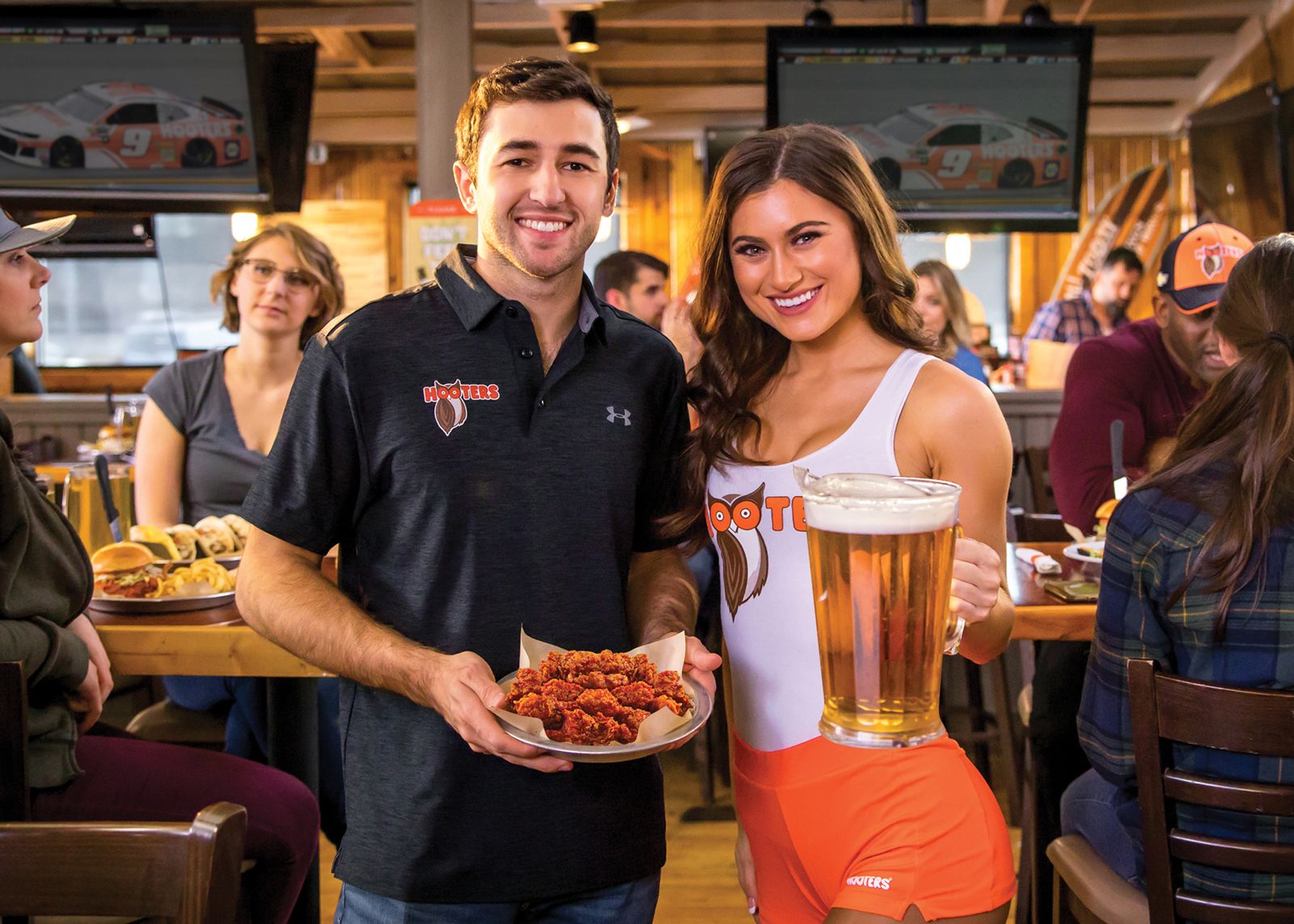 Race Fans Have More to Celebrate in 2019 at Hooters with Special Race Day Offers