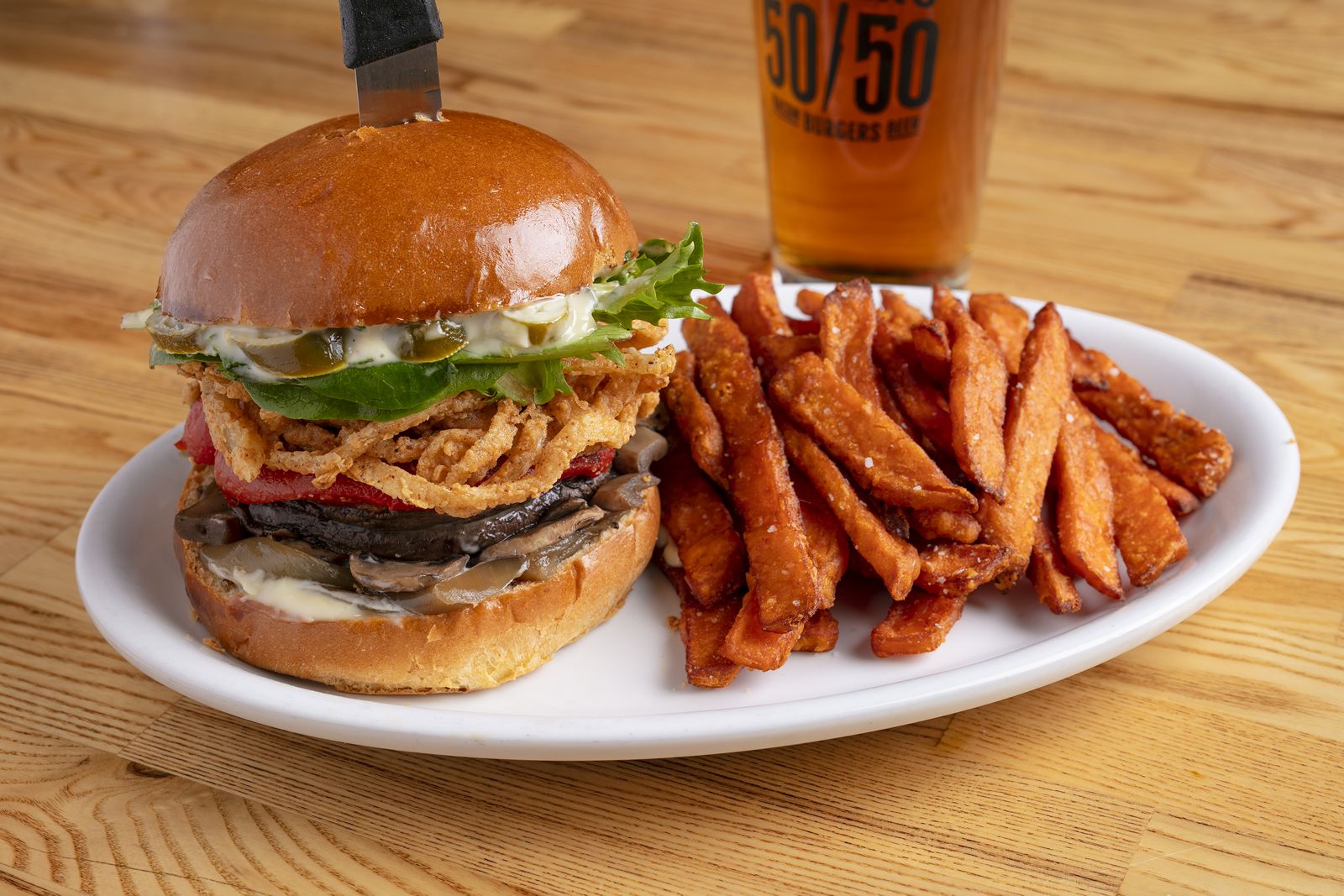 Slater's 50/50 has announced a 'change-of-heart' and will undergo a complete rebrand and menu overhaul. Beginning April 1, Slater's 50/50 will denounce meat and animal products and convert the entire menu into an all vegan menu.