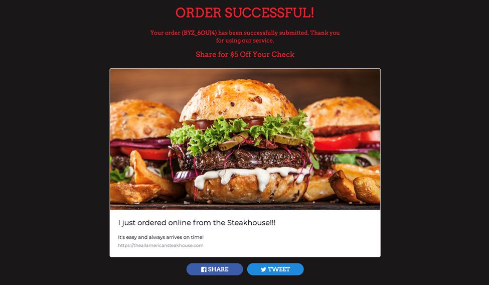 Drive New Revenue and Customers with Digital Diner's Online Ordering Social Media Share