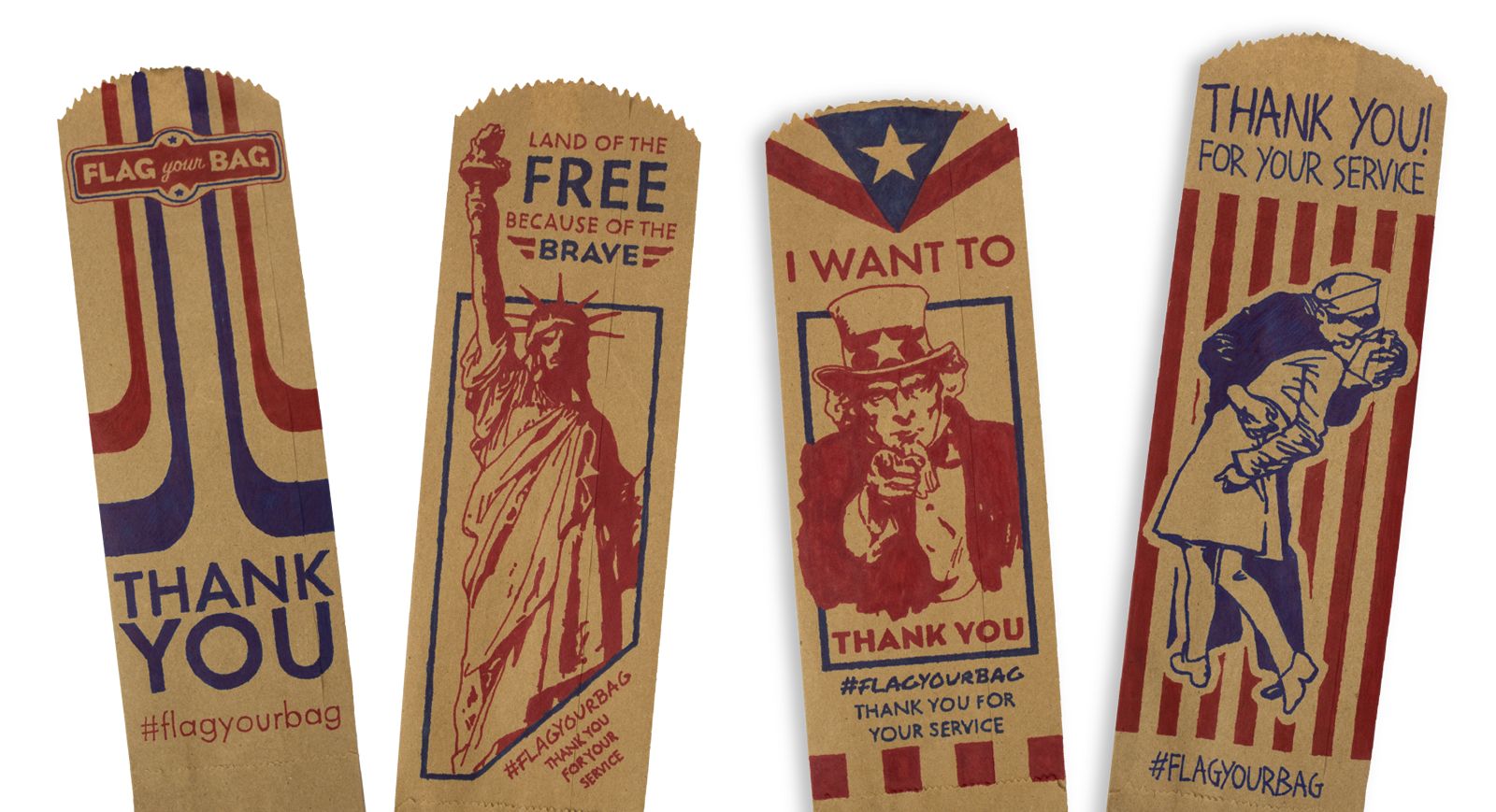 Which Wich Superior Sandwiches Launches 11th Annual Flag Your Bag Campaign to Support and Honor Active Military