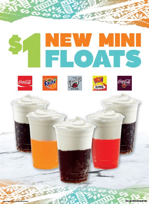 Del Taco Makes Summer a Bit Sweeter With Introduction of $1 Mini Floats