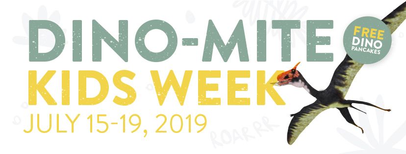 Sunny Street Café Kicks off Dino-Mite Kids Week