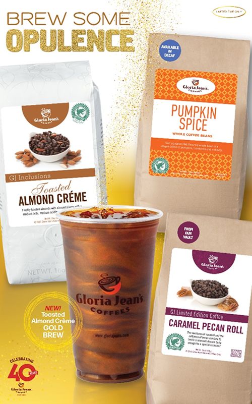 Head to Gloria Jean's Coffees for the Royal Treatment This Fall