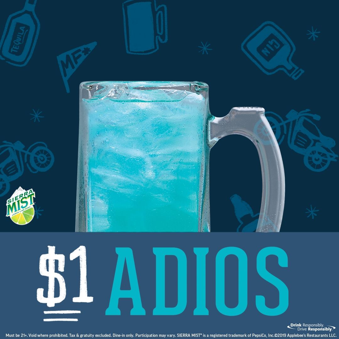 See Ya'll Later! Applebee's $1 ADIOS is Here