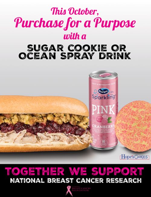 Capriotti's Kicks Off Annual 'Pinktober' Campaign to Support National Breast Cancer Foundation