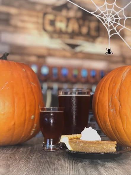 Crave Hot Dogs and BBQ Celebrates Fall with Pumpkin Beer, Pumpkin Pie, Wings and More!