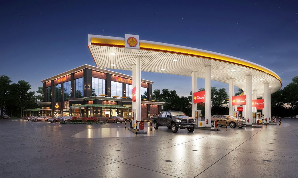 RDU Galleria - Shell Gas Station