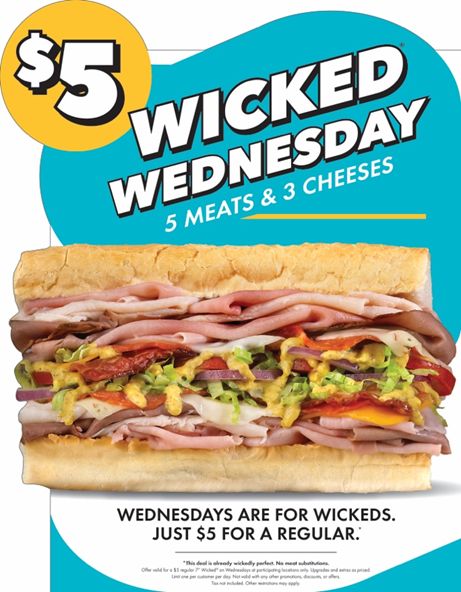 Which Wich Superior Sandwiches Launches Wicked Wednesday