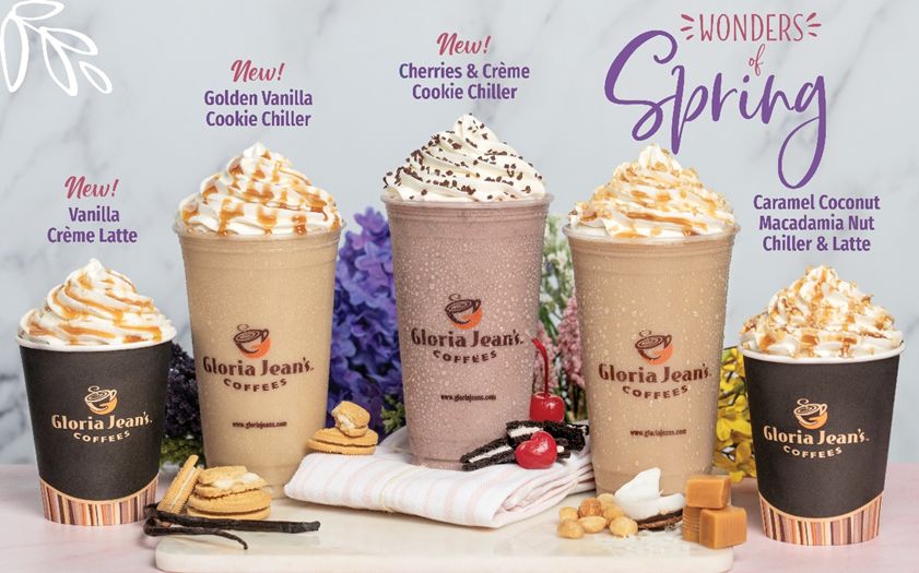 Gloria Jean's Coffees Welcomes Spring With New Drink Creations & Return of Fan Favorites