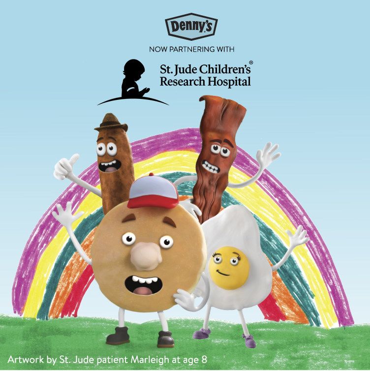 Denny's Announces New Partnership With St. Jude Children's Research Hospital Denny's Announces New Partnership With St. Jude Children's Research Hospital