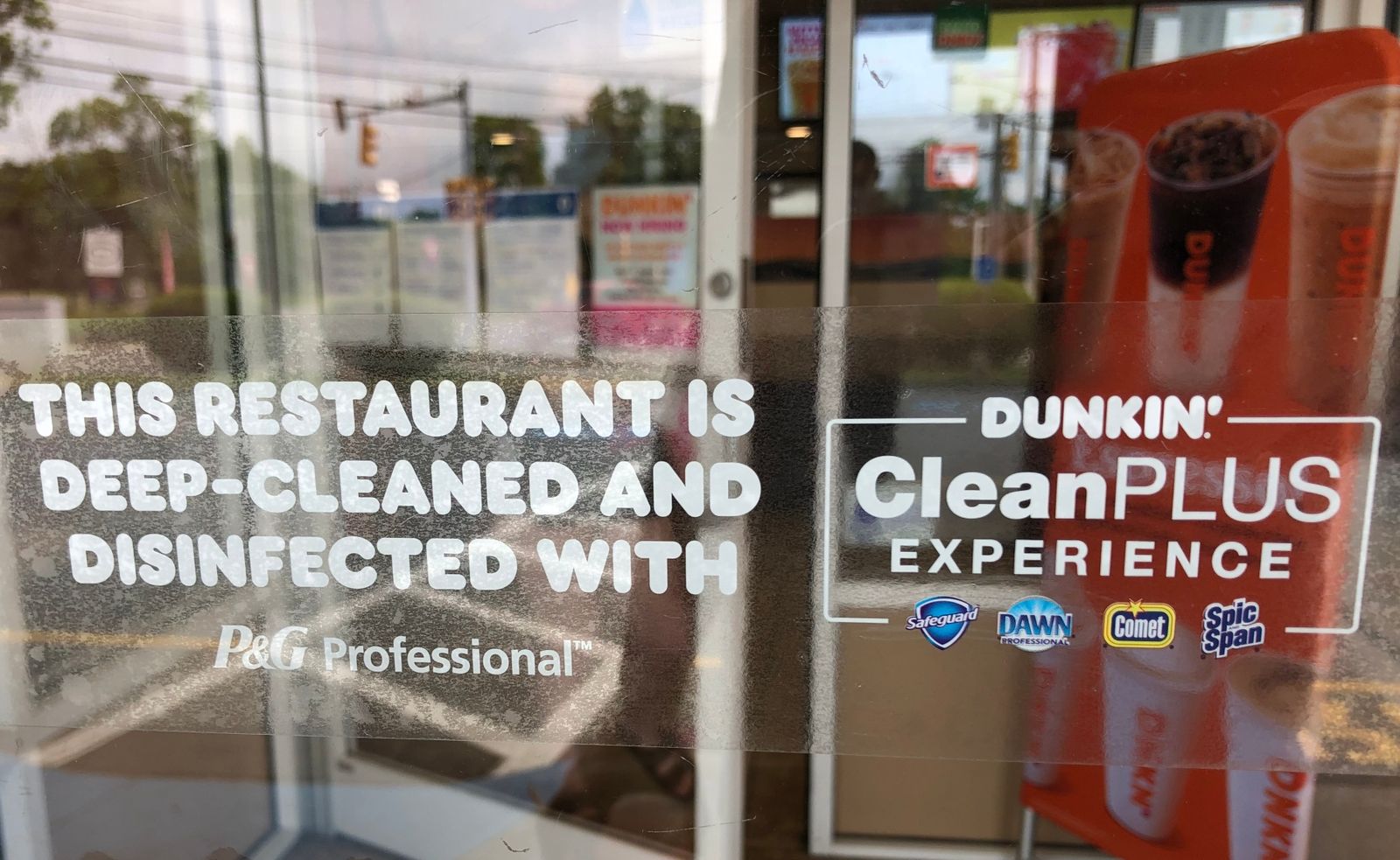 Dunkin' Becomes One of the First Quick Service Restaurants to Join the P&G Professional CleanPLUS Experience Program Dunkin' Becomes One of the First Quick Service Restaurants to Join the P&G Professional CleanPLUS Experience Program