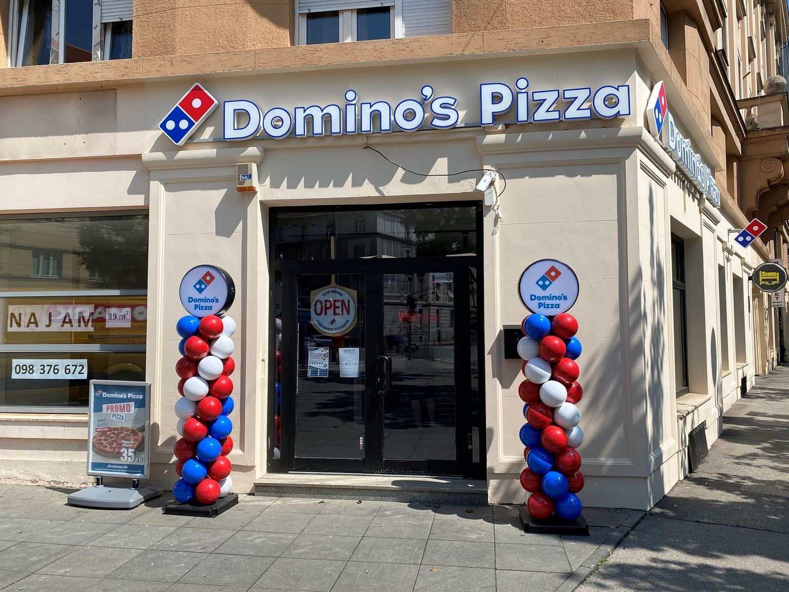 Domino's Opens First Store in Croatia Domino's Opens First Store in Croatia