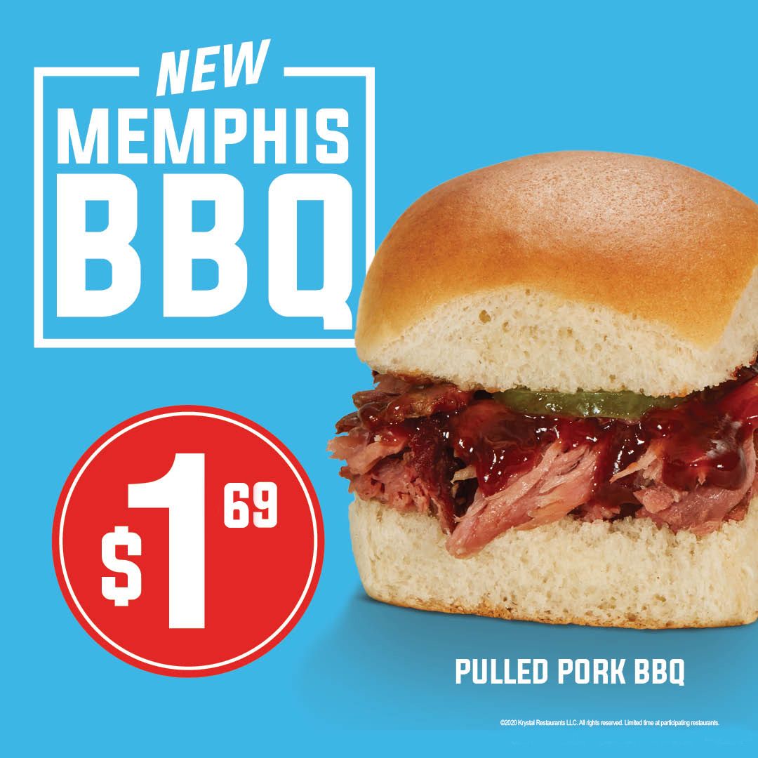 Krystal Introduces New Menu Item for Barbecue Lovers Krystal Introduces New Menu Item for Barbecue Lovers