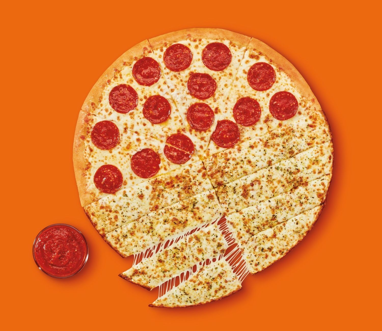Little Caesars Unveils Slices-N-Stix: An Unexpected Combination In One Amazing Pie Little Caesars Unveils Slices-N-Stix: An Unexpected Combination In One Amazing Pie