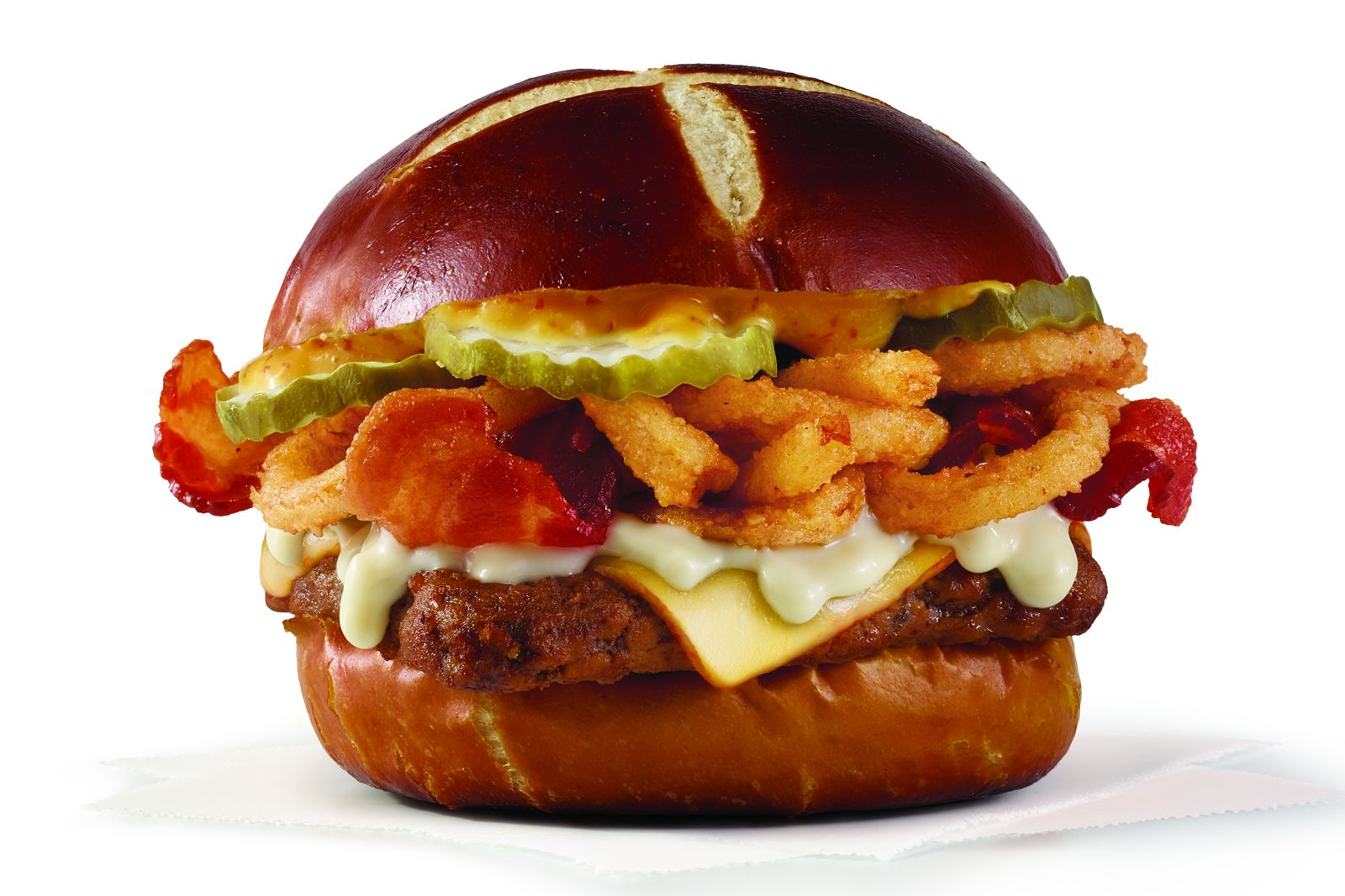Wendy's Introduces Unforgettable, Flavor-Packed Pretzel Bacon Pub Cheeseburger Wendy's Introduces Unforgettable, Flavor-Packed Pretzel Bacon Pub Cheeseburger