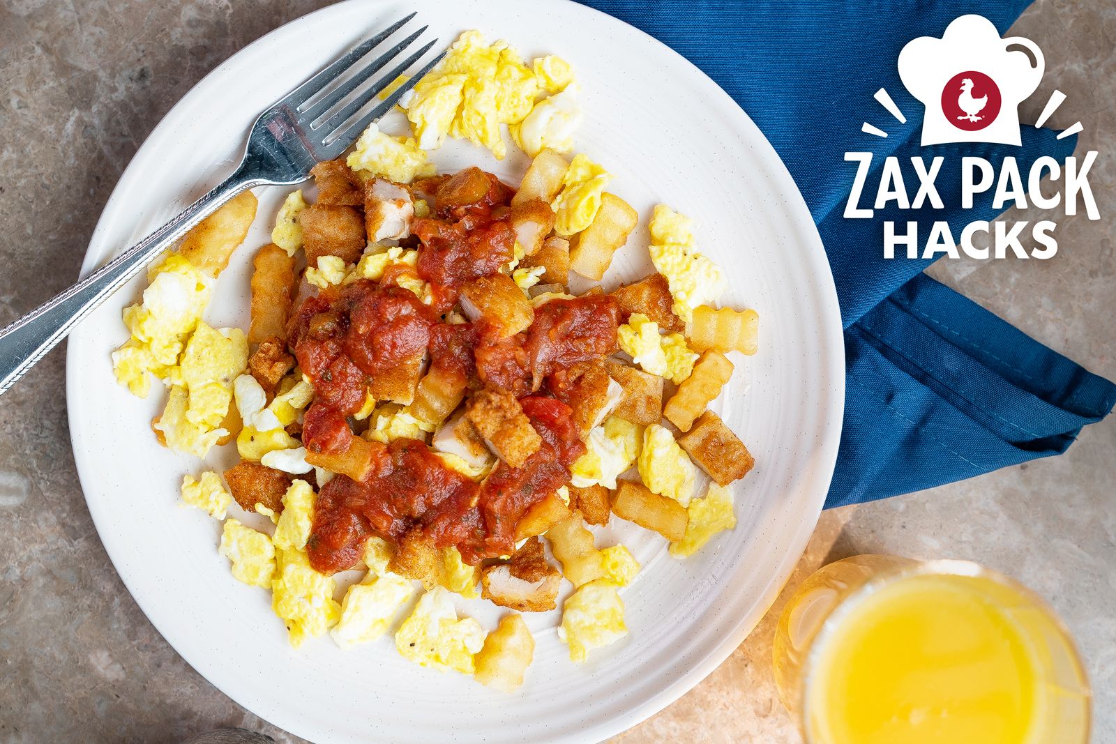 Skillet Scramble Zaxby's cooks up spin-off recipes with 'Zax Pack Hacks'