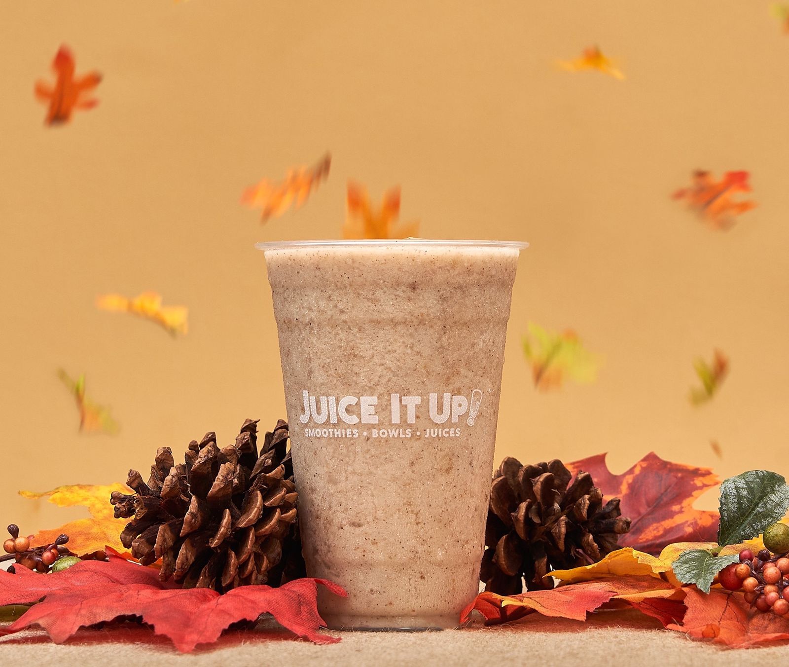 "Fall" Head Over Heels for Juice It Up!'s New Horchata Smoothie Juice It Up!'s Horchata Smoothie