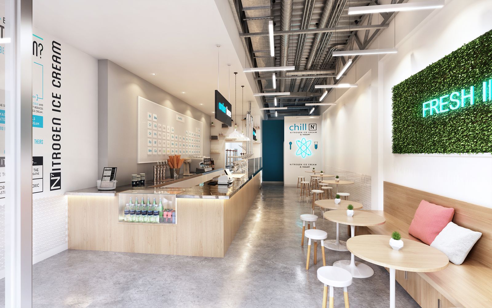Chill-N Nitrogen Ice Cream Now Open in Coconut Grove Chill-N Nitrogen Ice Cream Now Open in Coconut Grove