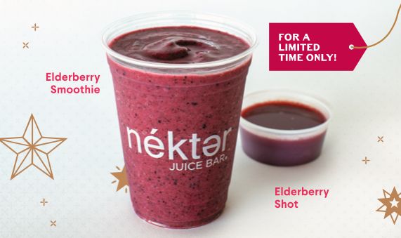 'Tis a Very Berry Season at Nékter Juice Bar with New High-Immunity Elderberry Offerings 'Tis a Very Berry Season at Nékter Juice Bar with New High-Immunity Elderberry Offerings